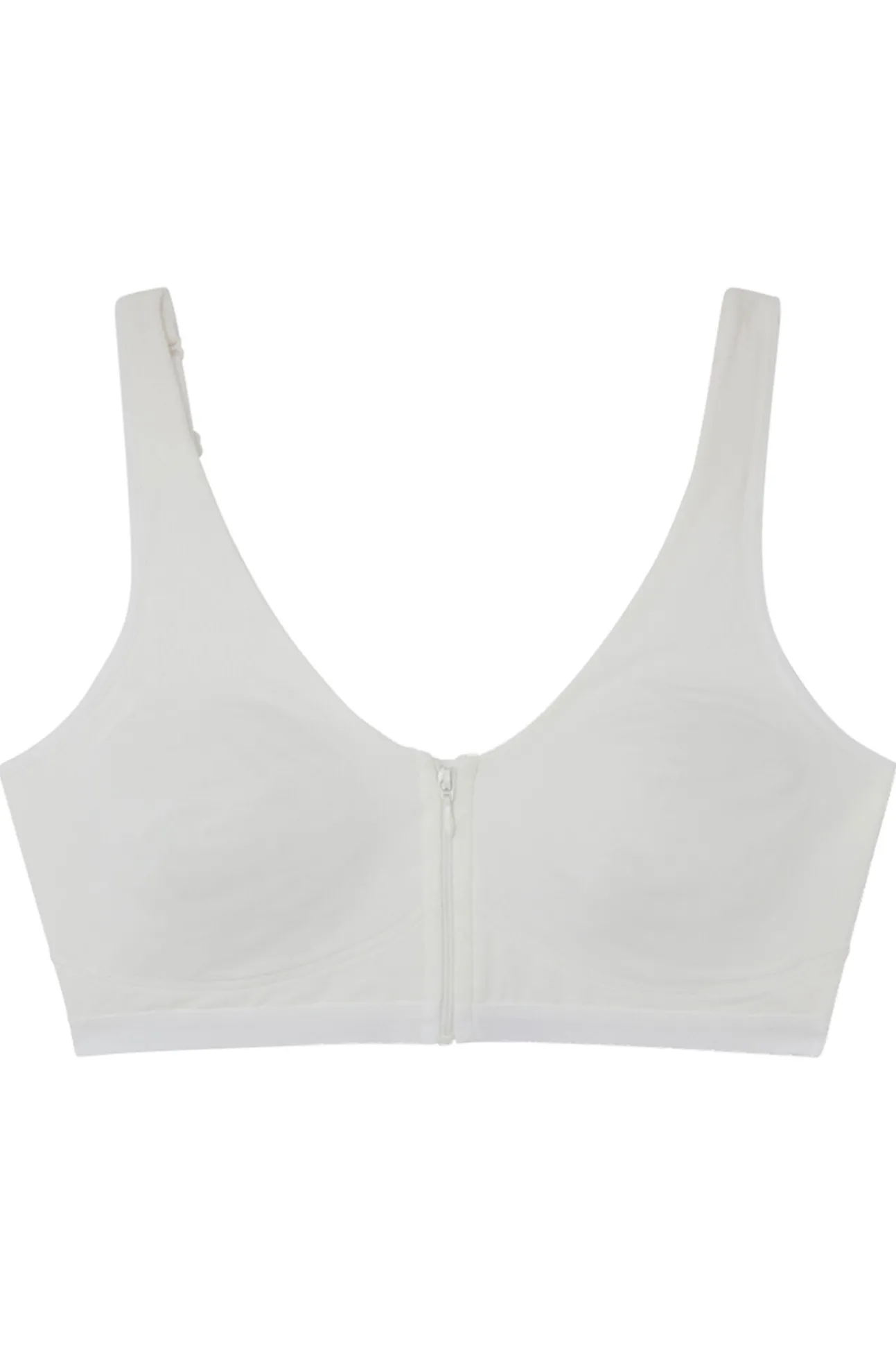 FANTASTIC Soutien halter pós-operatório algodão branco