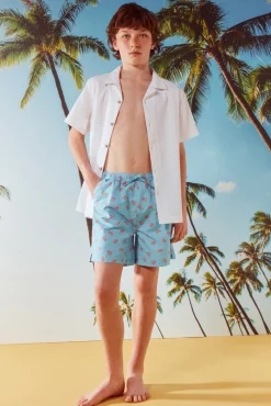 Fato de banho caranguejos menino