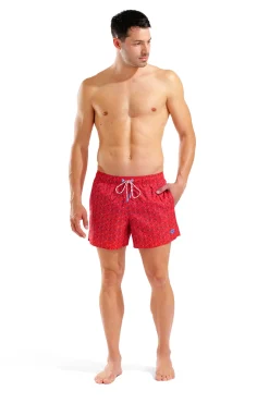 Fato de banho de praia estampado de guarda-sóis
