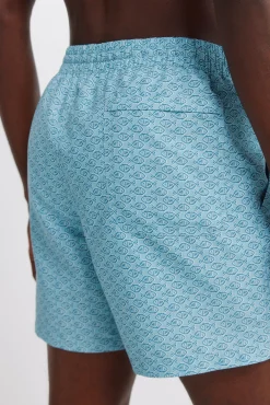 Fato de banho estampado de peixes
