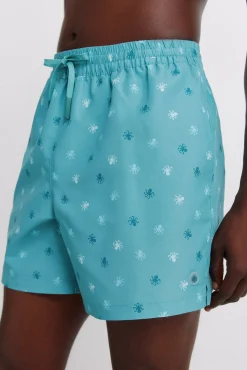 Fato de banho estampado de polvos