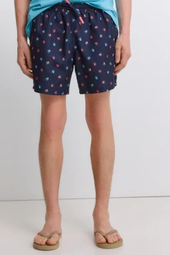 Fato de banho estampado de polvos