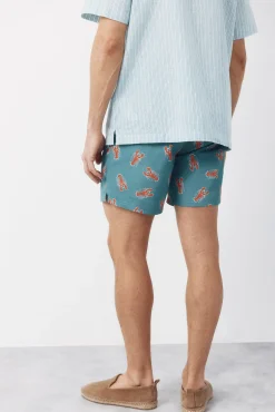 Fato de banho estampado lagostas grandes