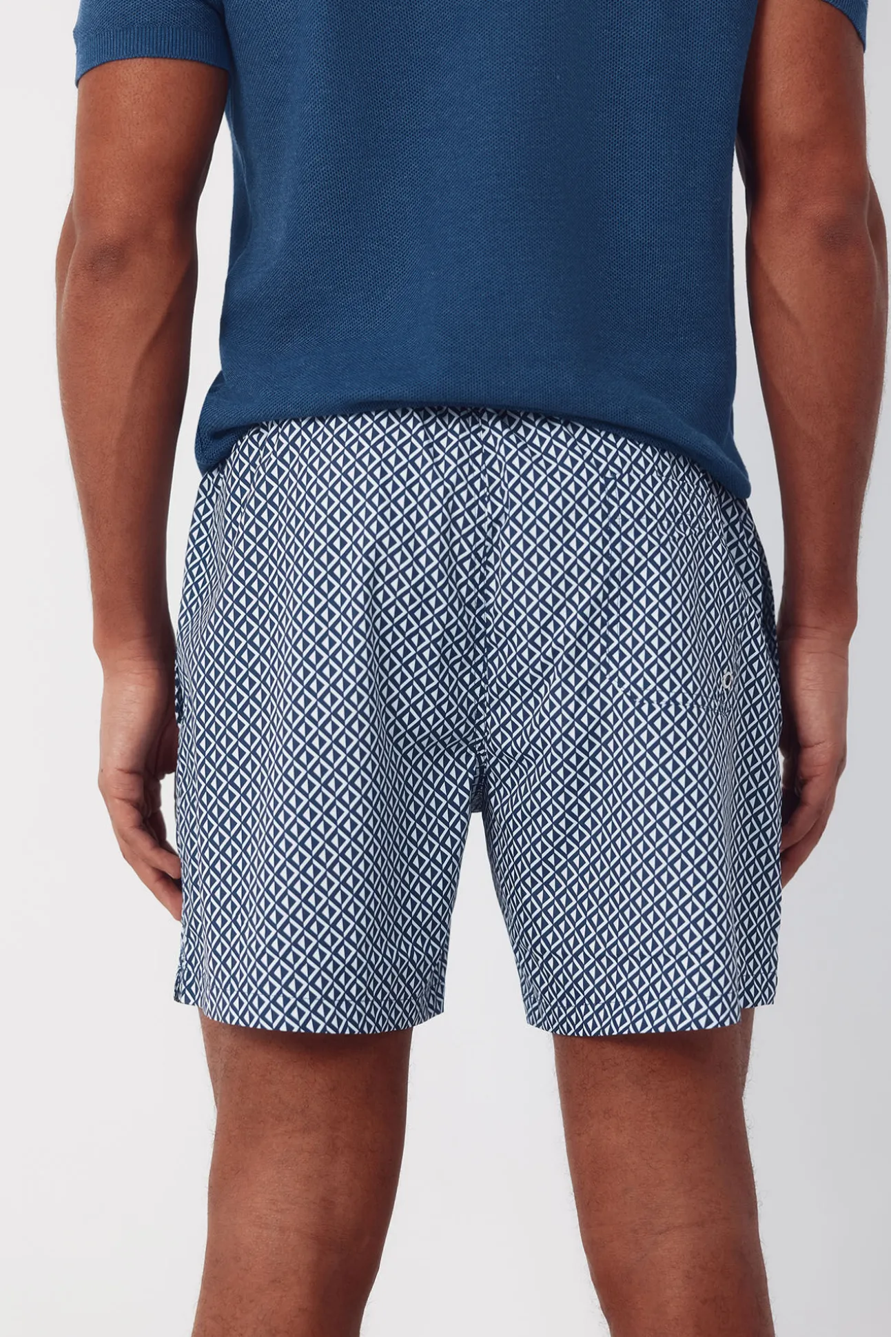 Fato de banho estampado losangos