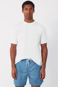 Fato de banho estampado riscas finas