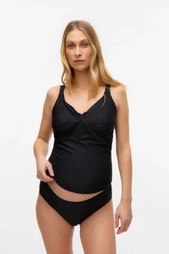 Fato de banho maternity e amamentação