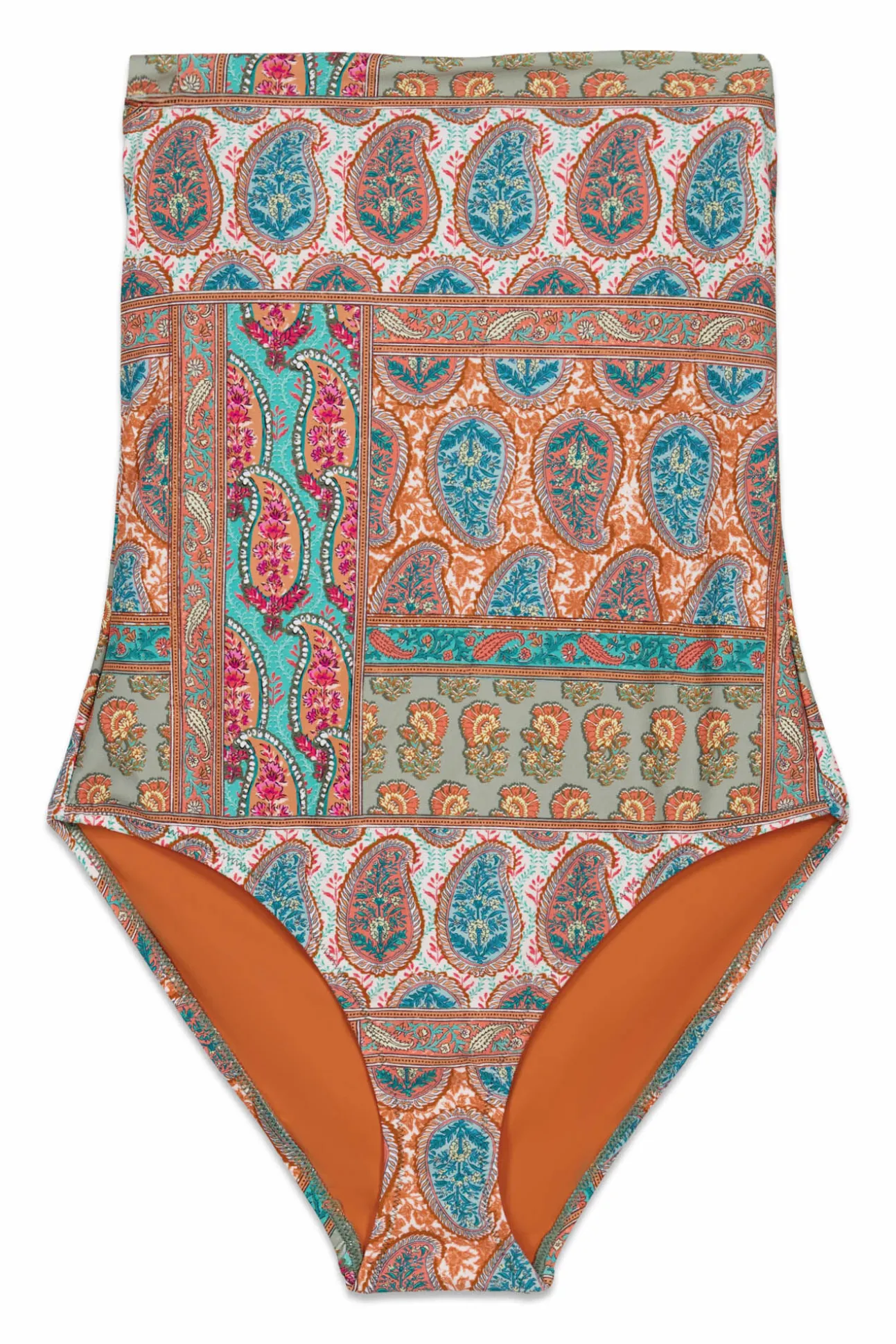 Fato de banho shapewear decote quadrado