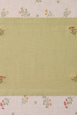 Individual de mesa flores
