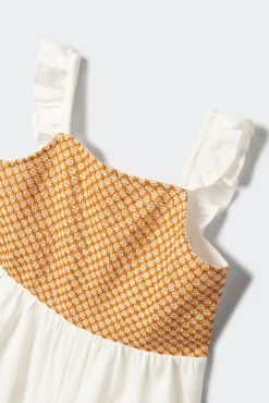 Jardineiras de crochet para menina