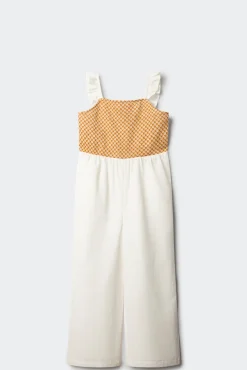 Jardineiras de crochet para menina