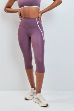 Legging capri 4D STRETCH grená