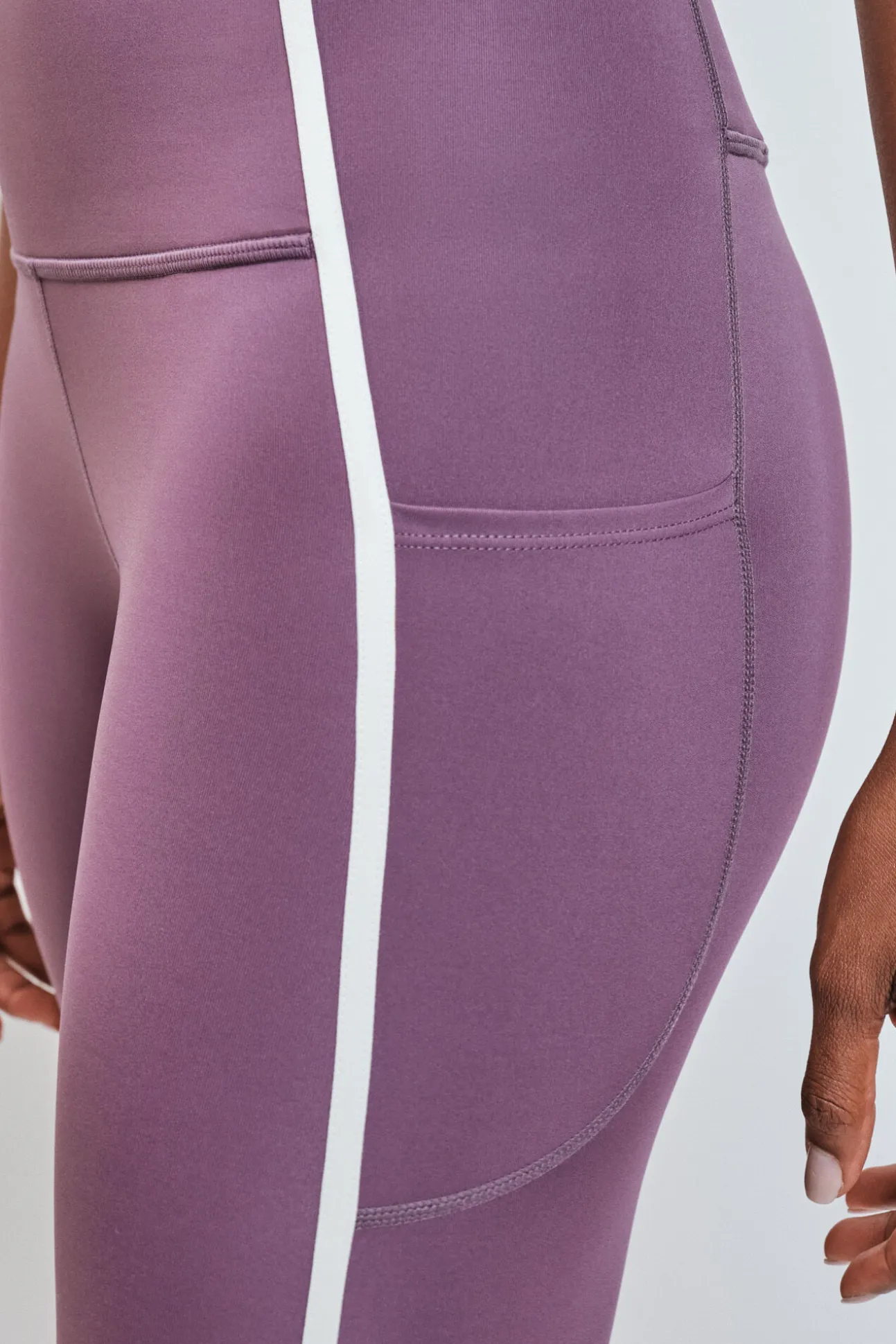 Legging capri 4D STRETCH grená