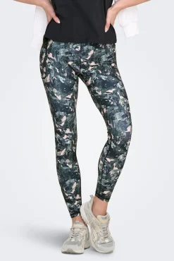 Legging cintura alta e bolso lateral