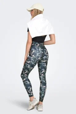 Legging cintura alta e bolso lateral