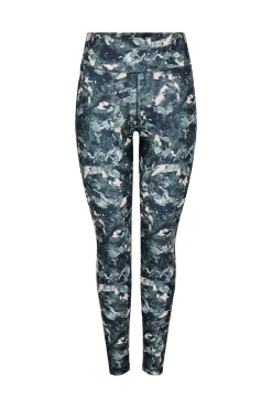 Legging cintura alta e bolso lateral