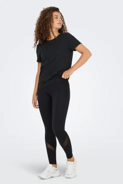 Legging com detalhe em mesh B-Dry