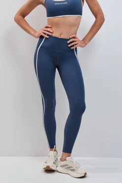 Legging comprida 4D STRETCH azul