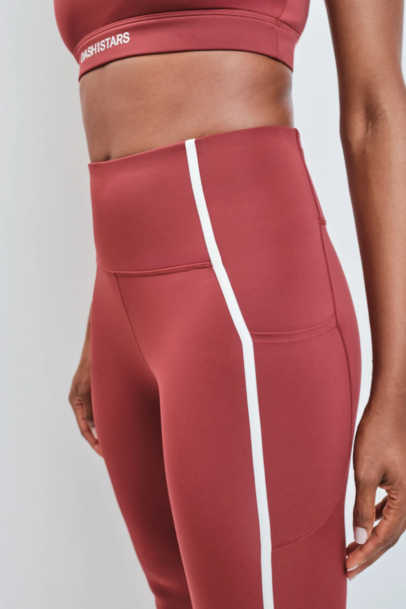 Legging comprida 4D STRETCH bordeaux