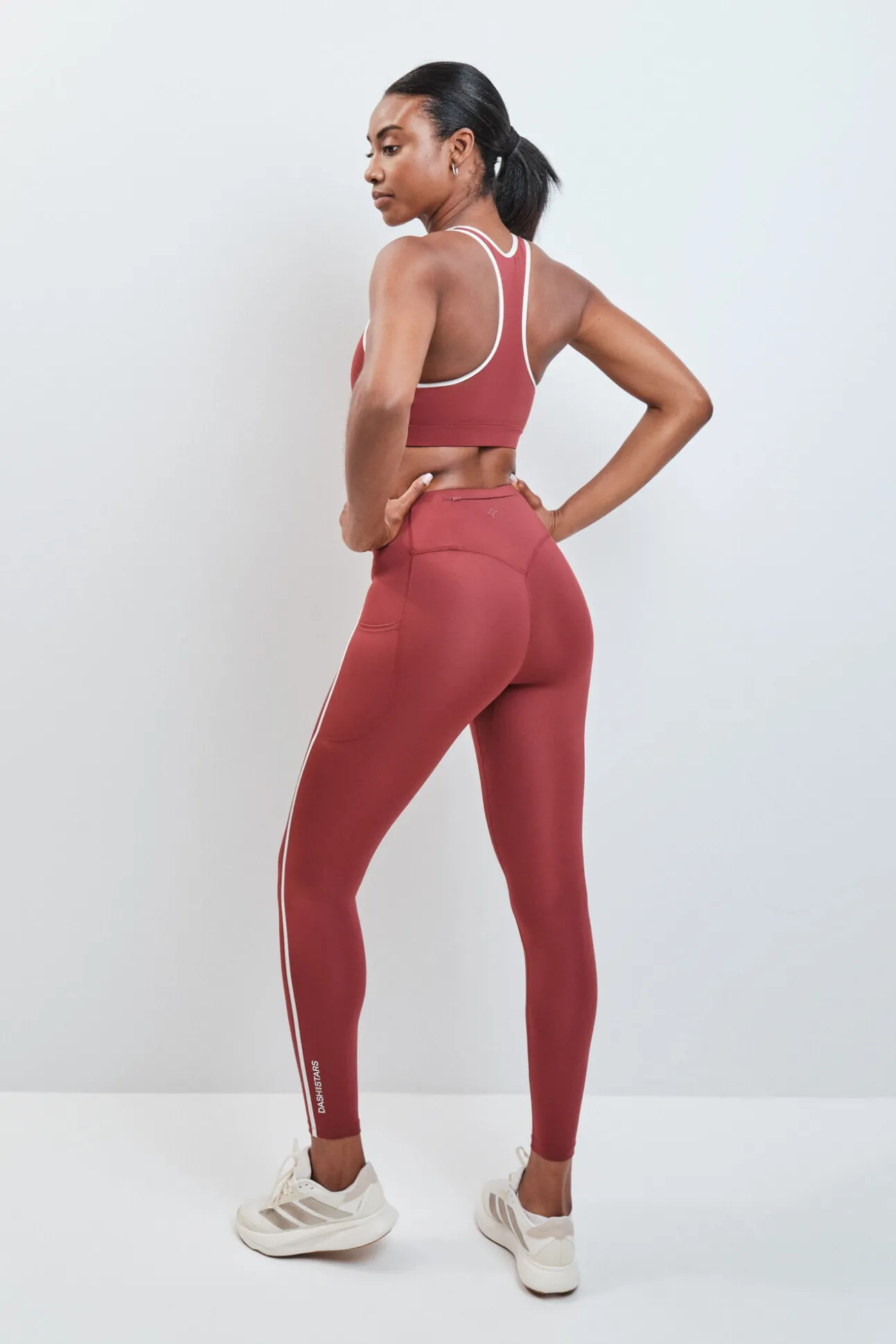 Legging comprida 4D STRETCH bordeaux