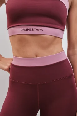 Legging comprida 4D STRETCH bordeaux