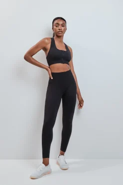 Legging comprida preta SEAMLESS FIT