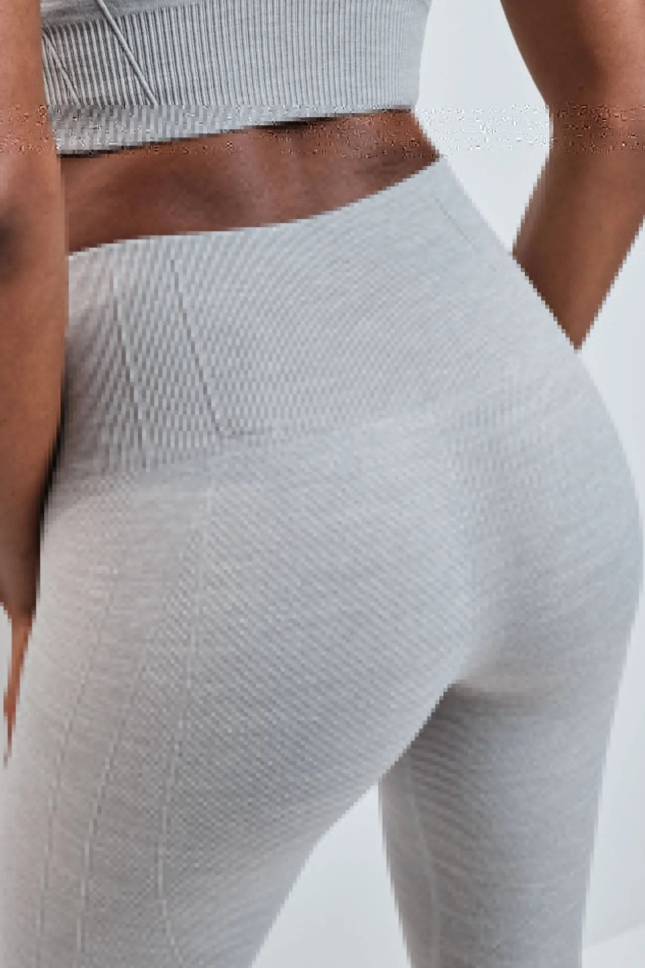 Legging comprida SEAMLESS COMFORT cinza