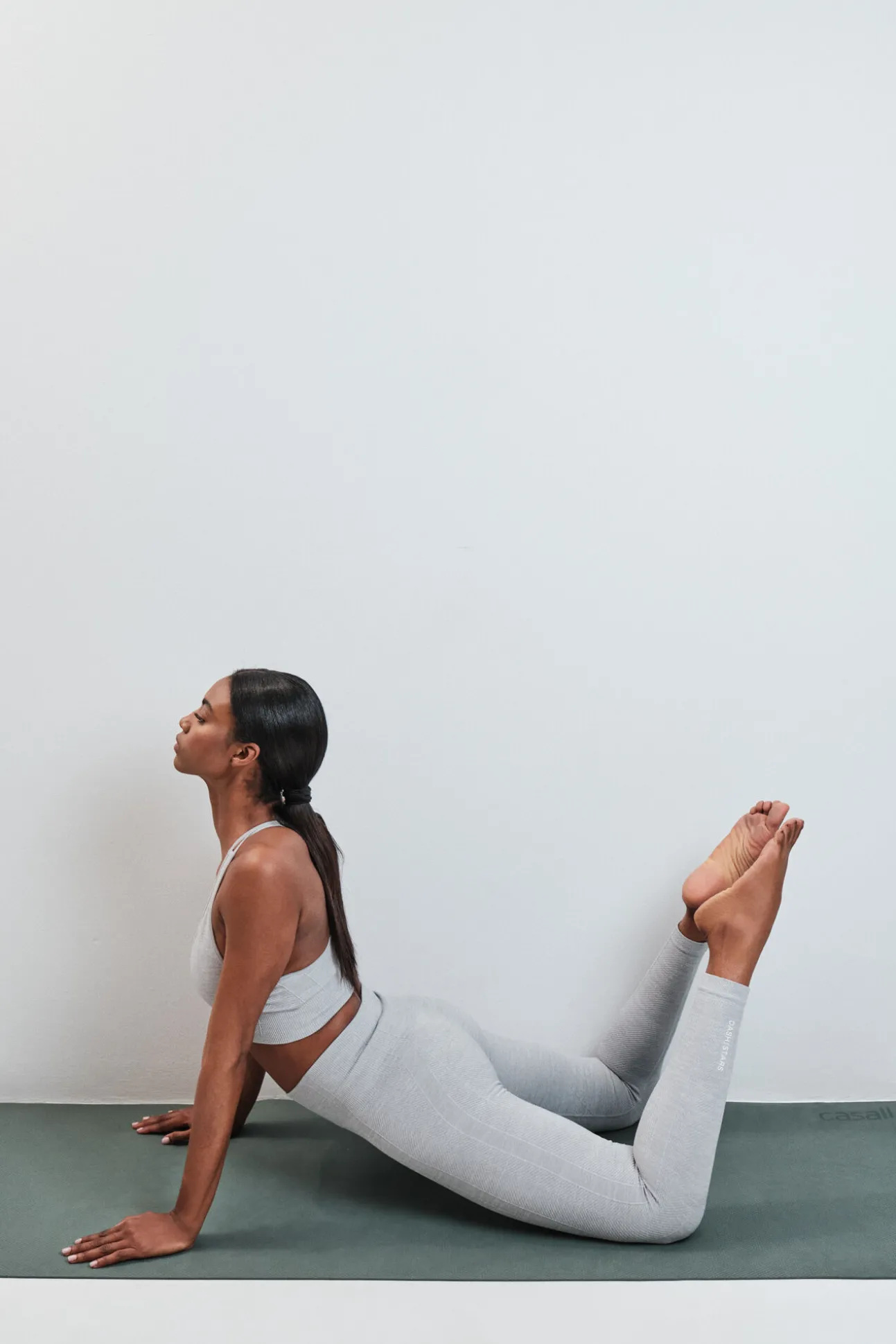 Legging comprida SEAMLESS COMFORT cinza
