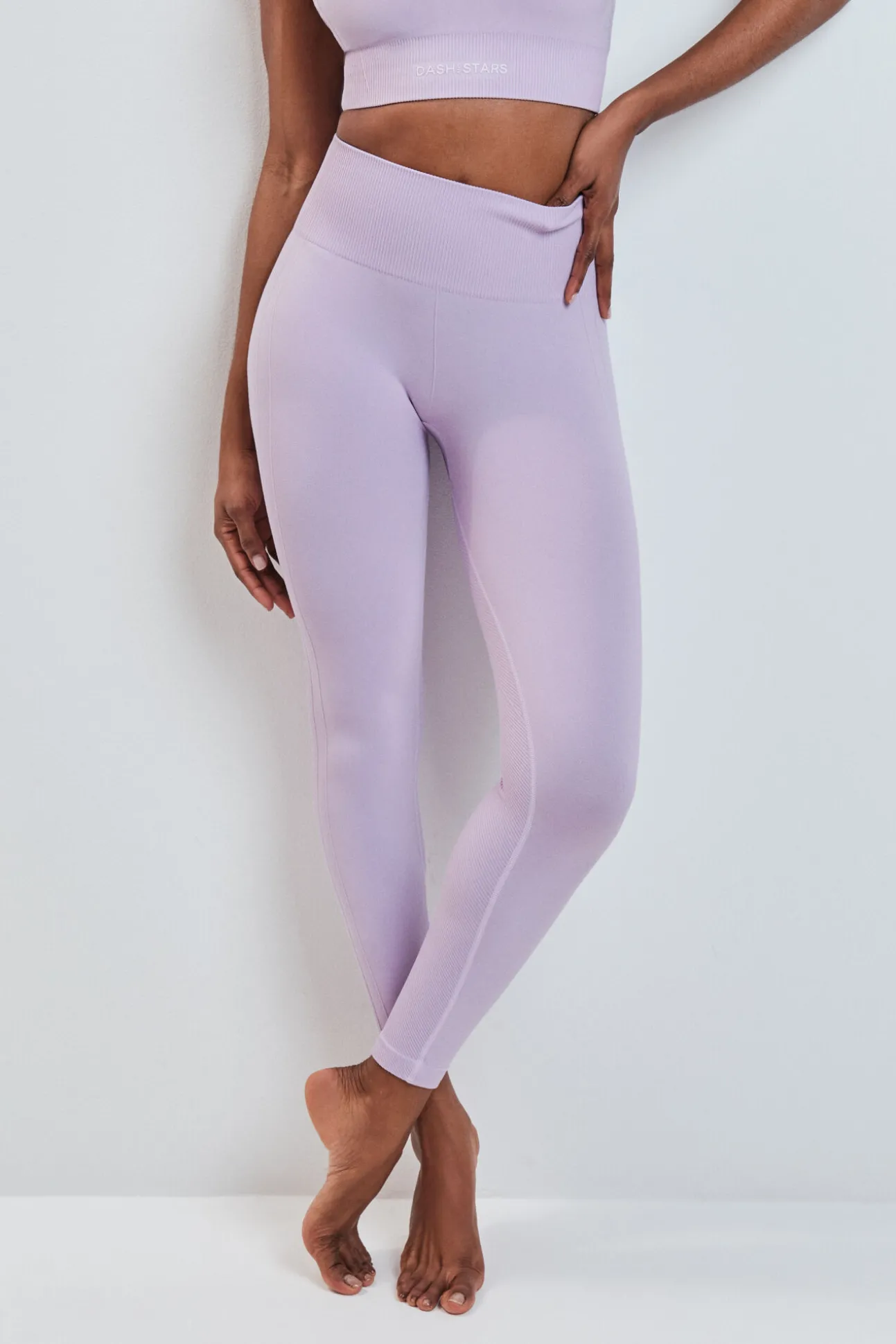Legging comprida SEAMLESS COMFORT lilás