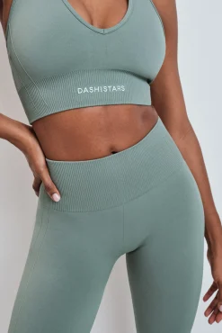 Legging comprida SEAMLESS COMFORT verde