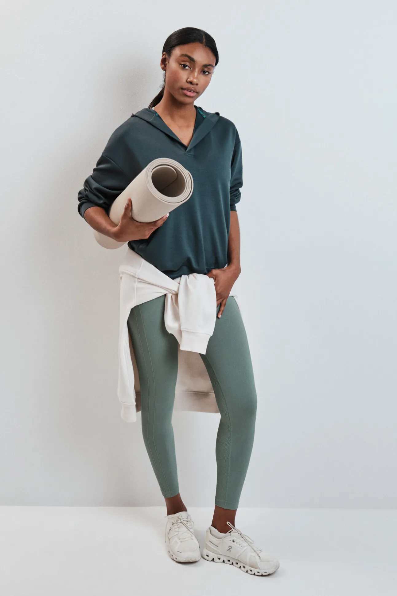 Legging comprida SEAMLESS COMFORT verde