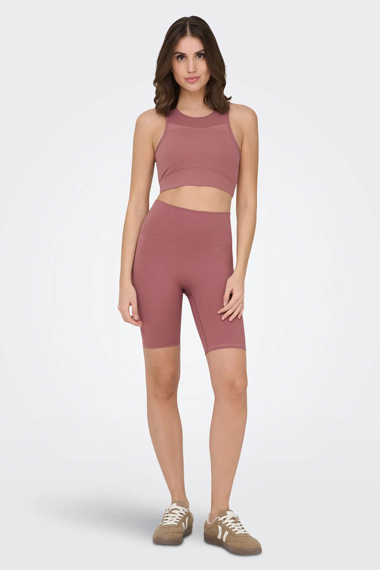 Legging de ciclista cintura alta com bolso