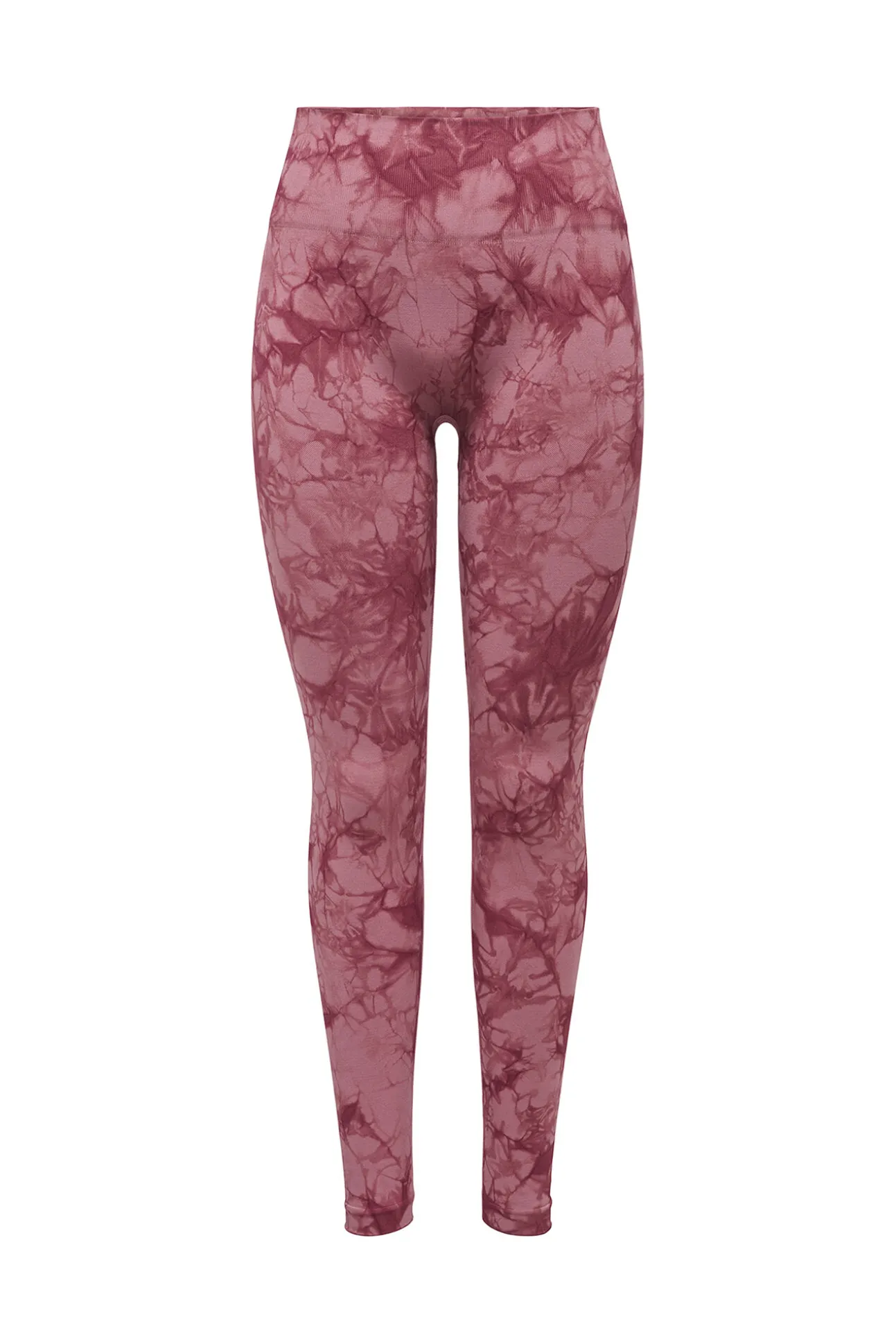 Legging desportivo sem costura tie dye