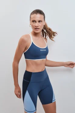 Legging 4D STRETCH ciclista azul