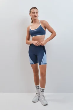 Legging 4D STRETCH ciclista azul