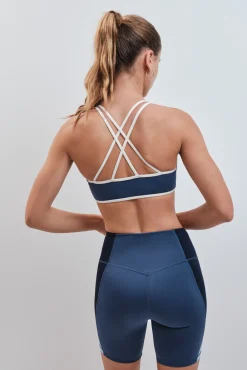 Legging 4D STRETCH ciclista azul
