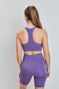 Legging 4D STRETCH ciclista roxo