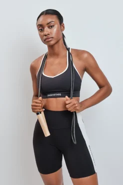 Leggings ciclista 4D STRETCH contraste preto