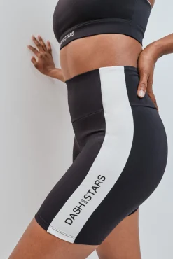 Leggings ciclista 4D STRETCH contraste preto