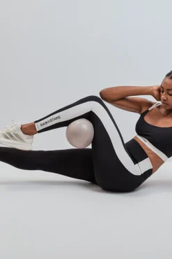Leggings compridos 4D STRETCH contraste preto