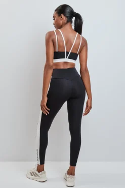 Leggings compridos 4D STRETCH contraste preto