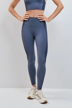Leggings compridos 4D STRETCH azul-escuro