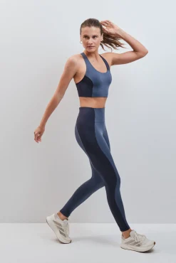 Leggings compridos 4D STRETCH azul-escuro