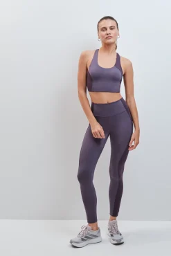 Leggings compridos 4D STRETCH grená