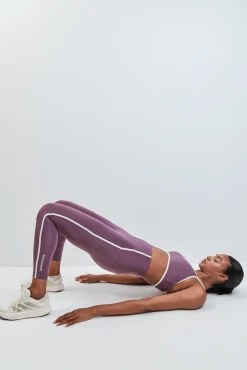 Leggings compridos 4D STRETCH grená