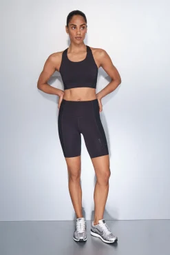 Leggings de ciclismo pretas 4D STRETCH