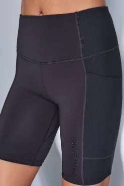 Leggings de ciclismo pretas 4D STRETCH