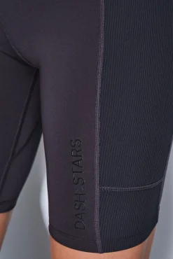 Leggings de ciclismo pretas 4D STRETCH