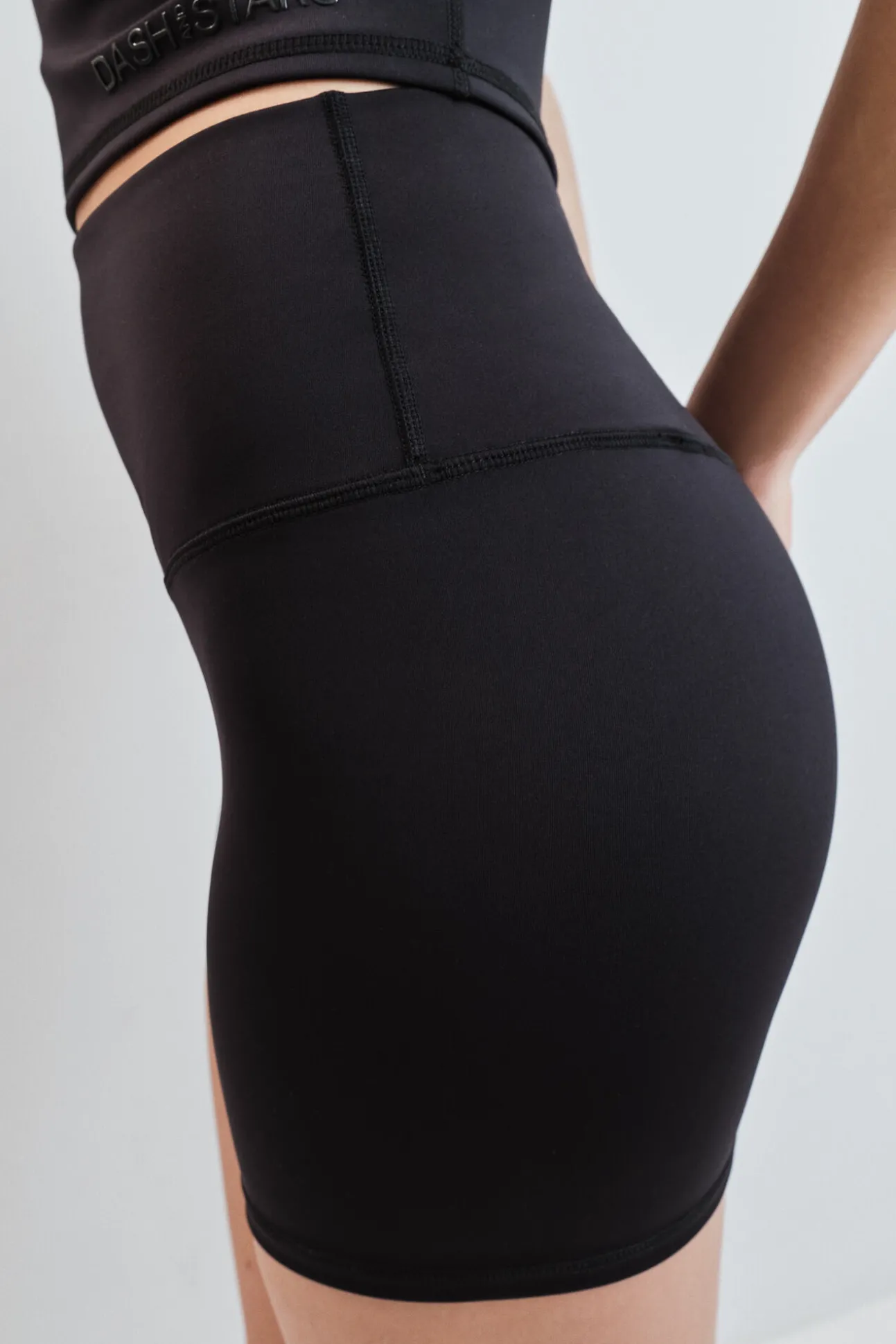 Leggings 4D STRETCH curtos preto