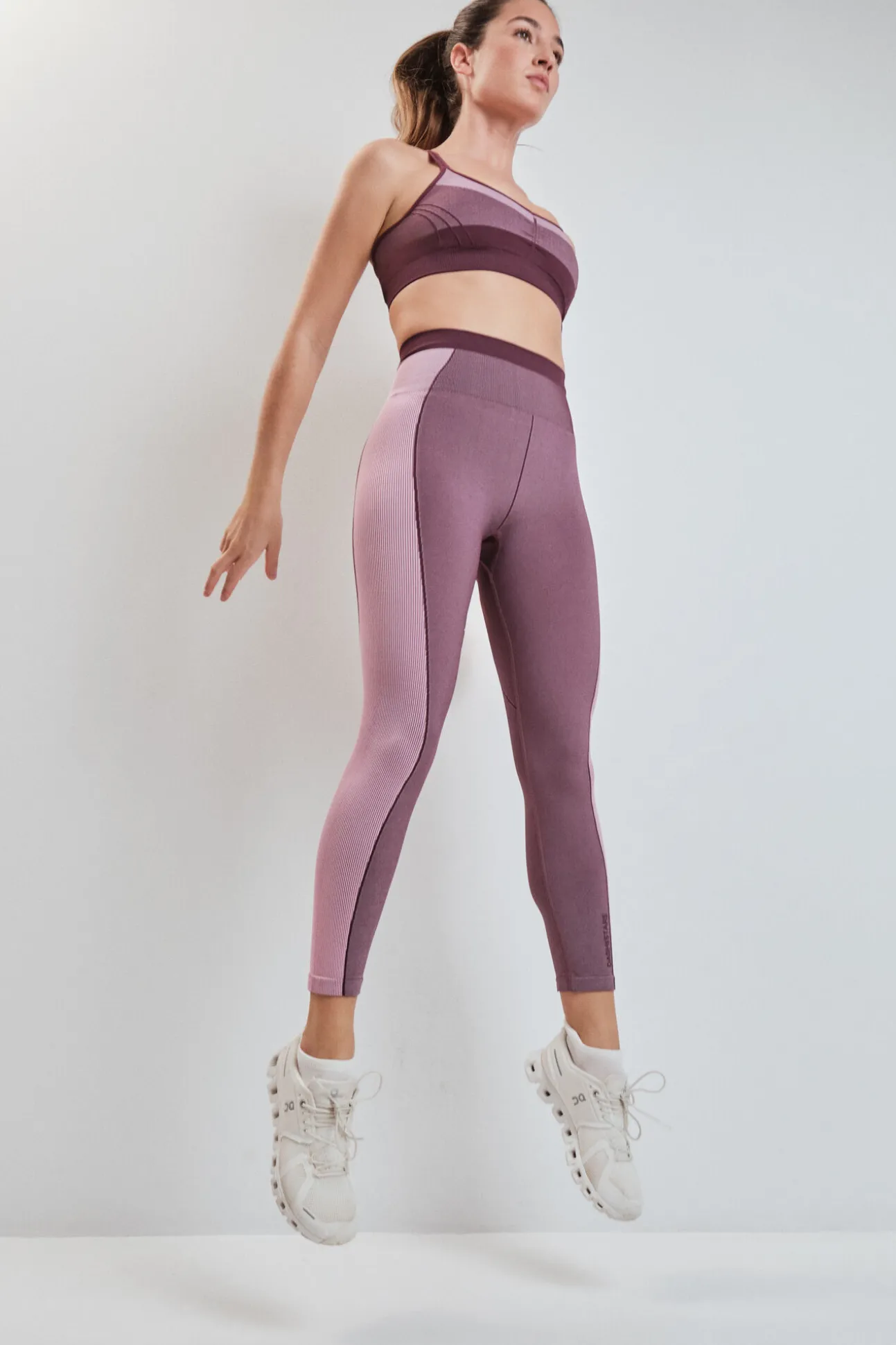 Legging SEAMLESS COMFORT crop rosa