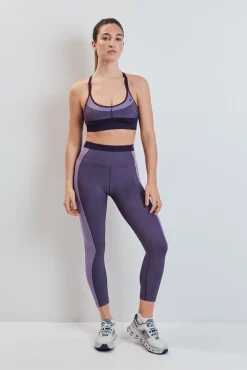 Legging SEAMLESS COMFORT curta roxa